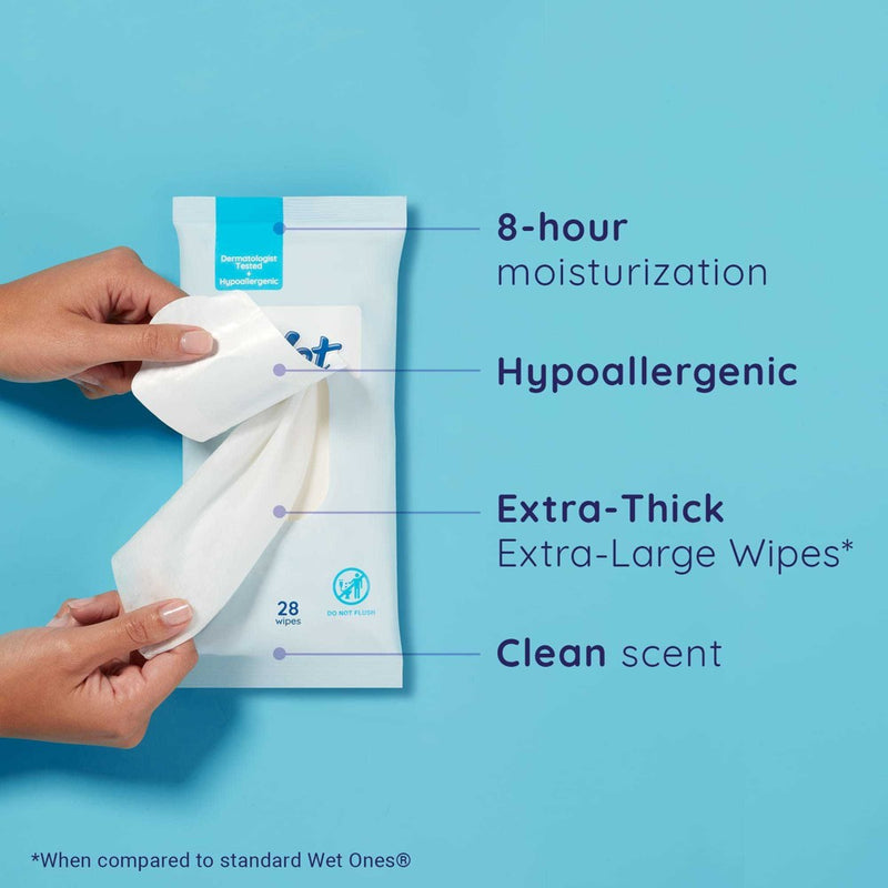 Wet Ones Body Wipes Travel Pack - 28ct