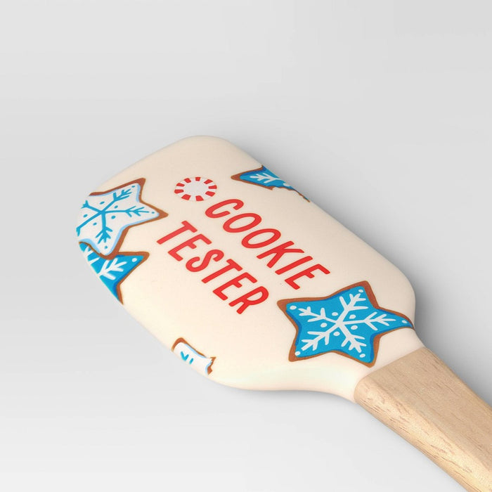 Christmas Cookie Tester Spatula Teal Blue - Wondershop