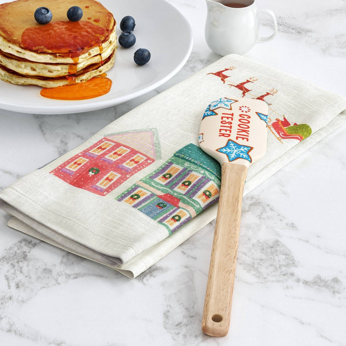 Christmas Cookie Tester Spatula Teal Blue - Wondershop