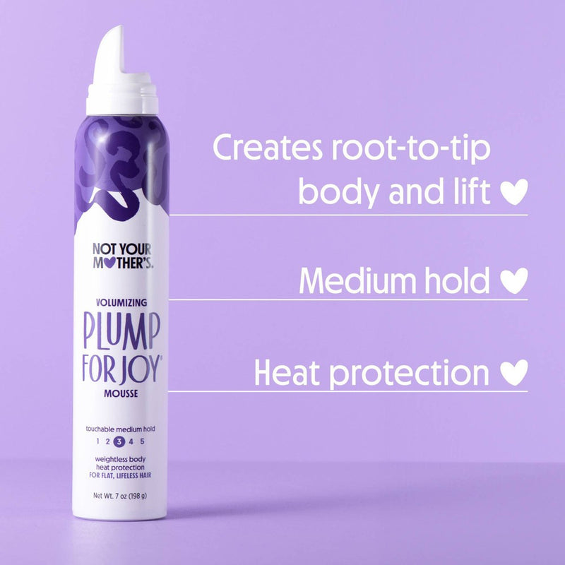 Not Your Mother's Plump for Joy Volumizing Mousse - 7oz