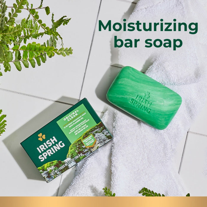 Irish Spring Bar Soap - Original Clean - 3.7oz/8ct