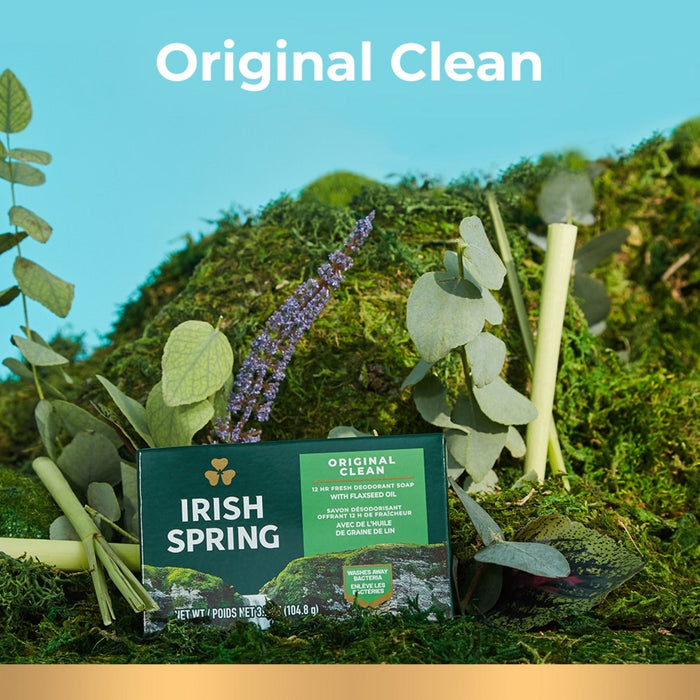 Irish Spring Bar Soap - Original Clean - 3.7oz/8ct