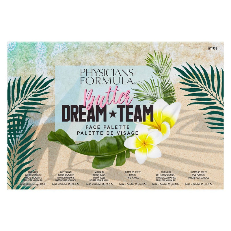 Physicians Formula Butter Dream Team Palette - Murumuru Butter - 1.19oz