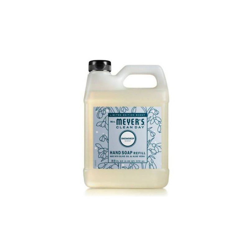 Mrs. Meyer's Clean Day Hand Soap Refill - Snow Drop - 33 fl oz