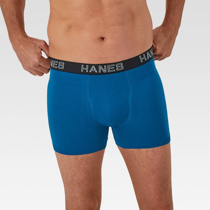 Hanes Premium Men's Seamless Trunks 2pk - Heathered Gray S