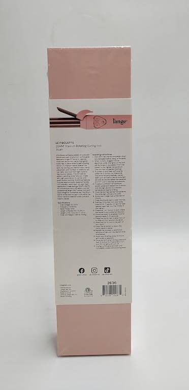 L'ange Le Pirouette Rotating Curling Iron - Blush