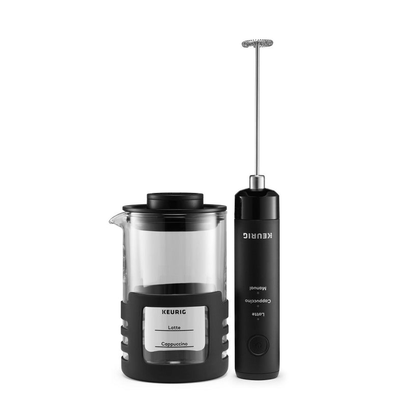 Keurig SimpleCafe Frother Single-Serve Coffee Maker Black: Electric K-Cup Brewer, No Filter Needed, 12 oz Capacity