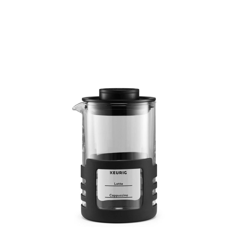 Keurig SimpleCafe Frother Single-Serve Coffee Maker Black: Electric K-Cup Brewer, No Filter Needed, 12 oz Capacity