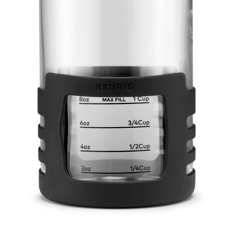 Keurig SimpleCafe Frother Single-Serve Coffee Maker Black: Electric K-Cup Brewer, No Filter Needed, 12 oz Capacity