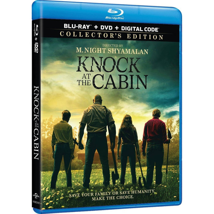 Knock at the Cabin (Blu-ray + DVD + Digital) *ADD 3 TO YOUR CART & 1 IS FREE!*