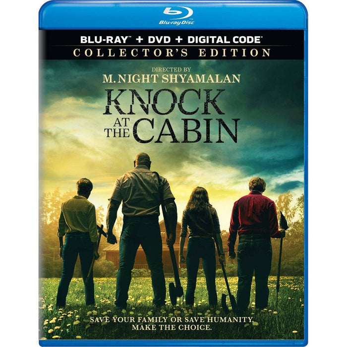 Knock at the Cabin (Blu-ray + DVD + Digital) *ADD 3 TO YOUR CART & 1 IS FREE!*