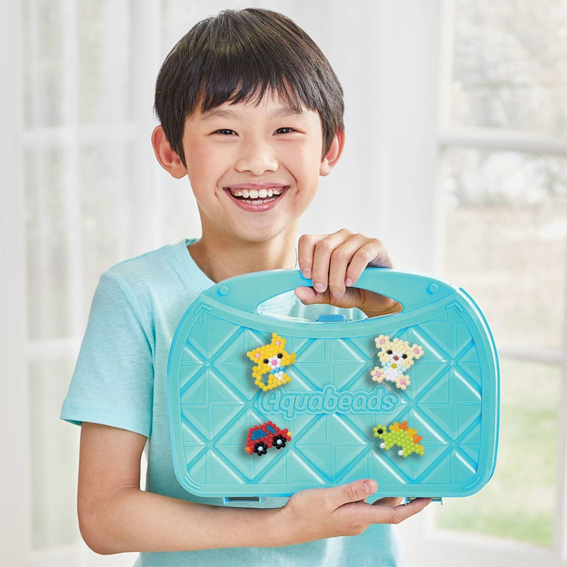 Aquabeads Create N Decorate: DIY Art Kit with Water Beads, Templates & Storage Case for Kids 4+