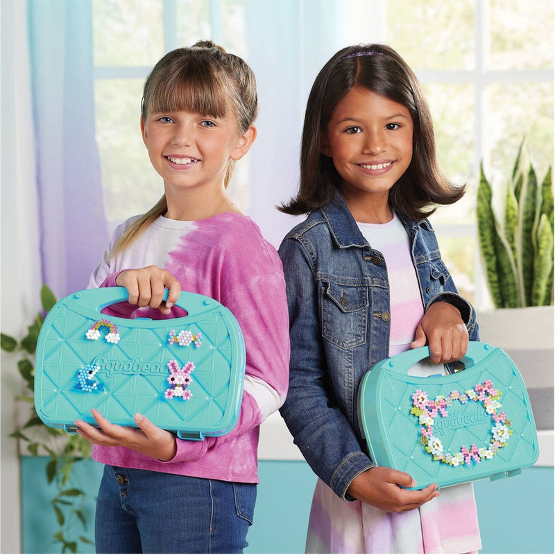 Aquabeads Create N Decorate: DIY Art Kit with Water Beads, Templates & Storage Case for Kids 4+