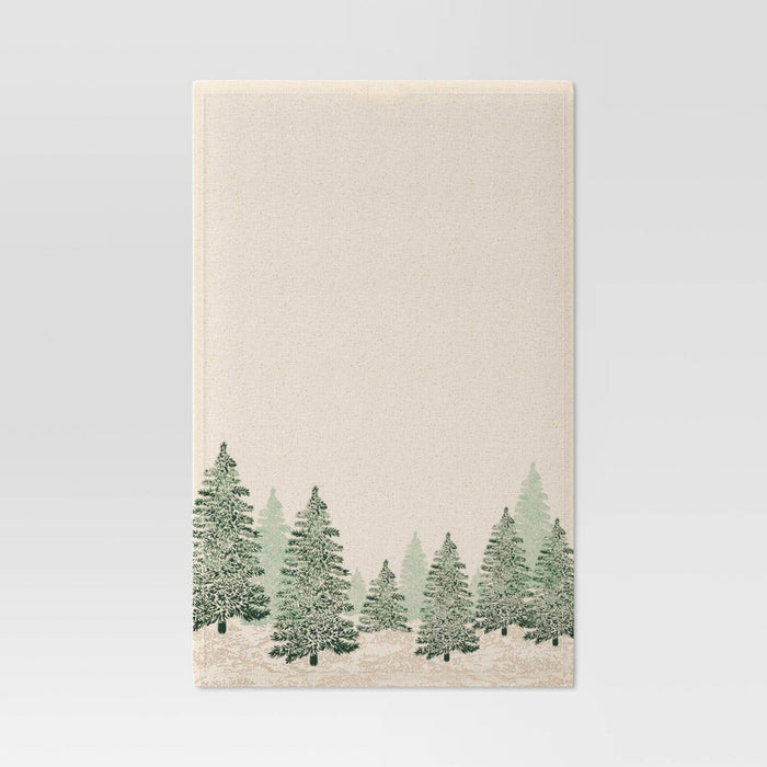 Trees Kitchen Towel - Threshold