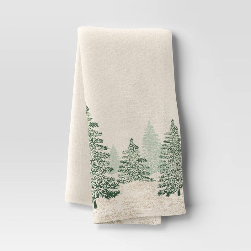 Trees Kitchen Towel - Threshold