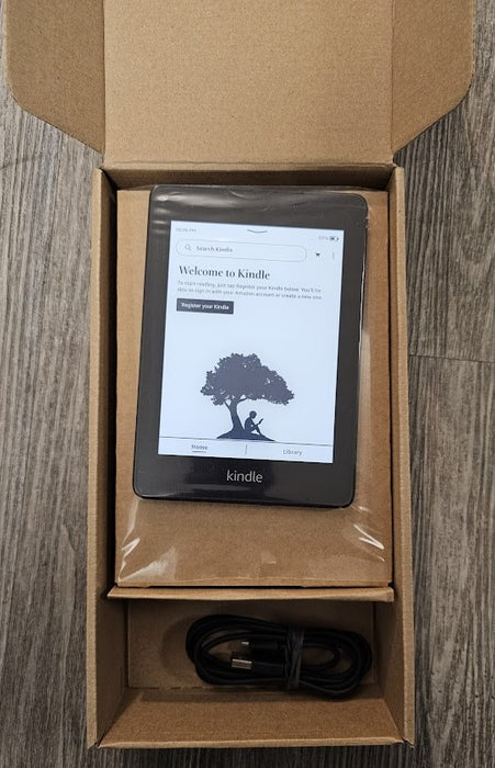 Kindle - Now With A Built-In Front Light - Black - 10TH GEN, 4GB, PRE-OWNED