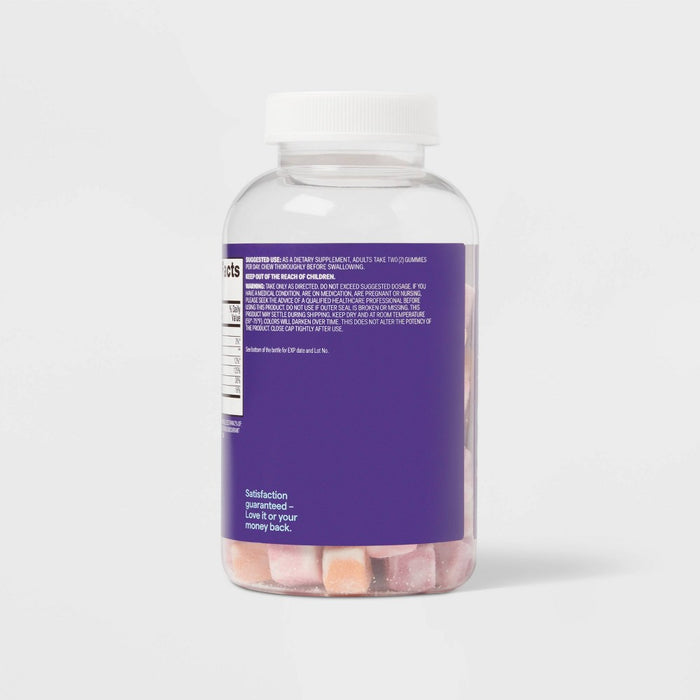 Calcium Gummies - Orange, Strawberry & Cherry - 100ct - up&up