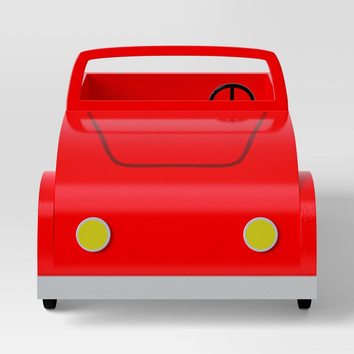 Featherly Friends Wood Convertible Christmas Figurine - Wondershop Red