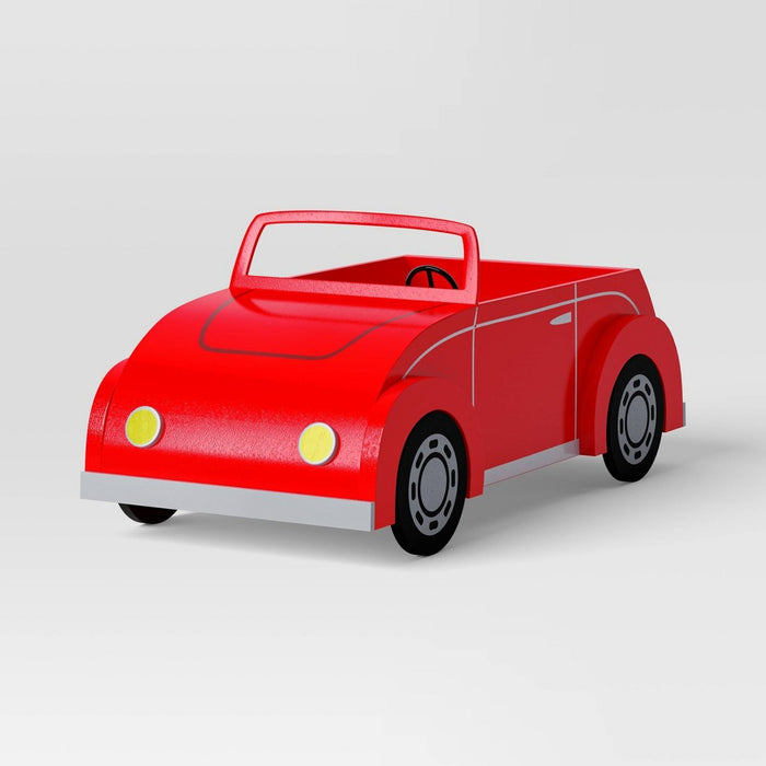 Featherly Friends Wood Convertible Christmas Figurine - Wondershop Red