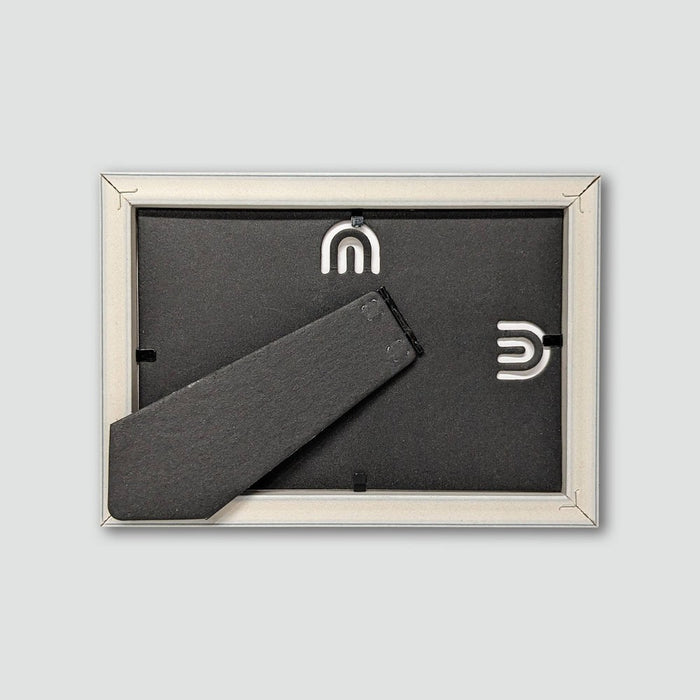 Harbortown 3pk 4"x6" Soft Linear Profile Mini Picture Frames Matte White
