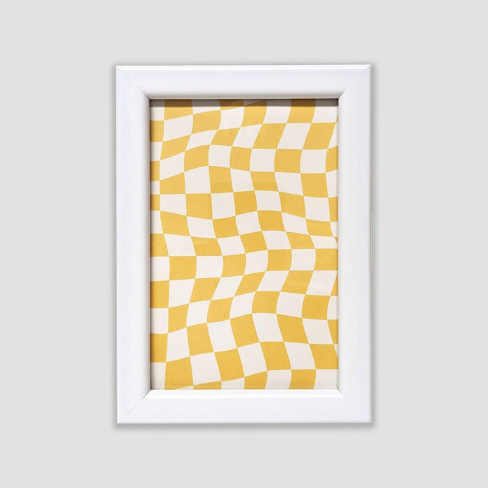Harbortown 3pk 4"x6" Soft Linear Profile Mini Picture Frames Matte White