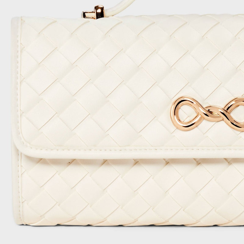 Woven Clutch Bag - A New Day Cream