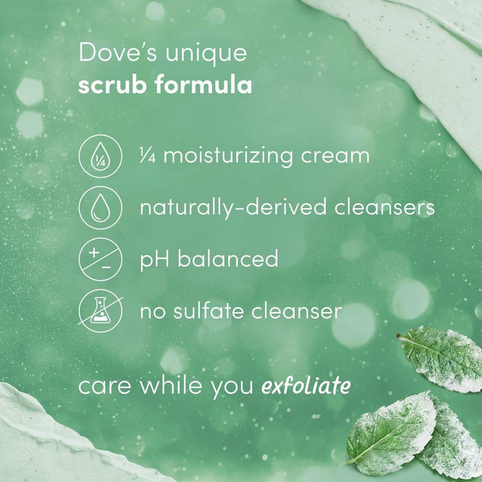 Dove Beauty Mini Body Scrub - Winter Mint - 3.5oz