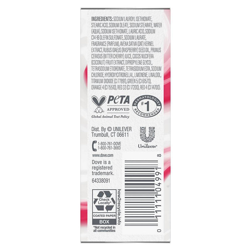 Dove Beauty Plant Based Bar Soap - Oat Milk & Berry - 5oz