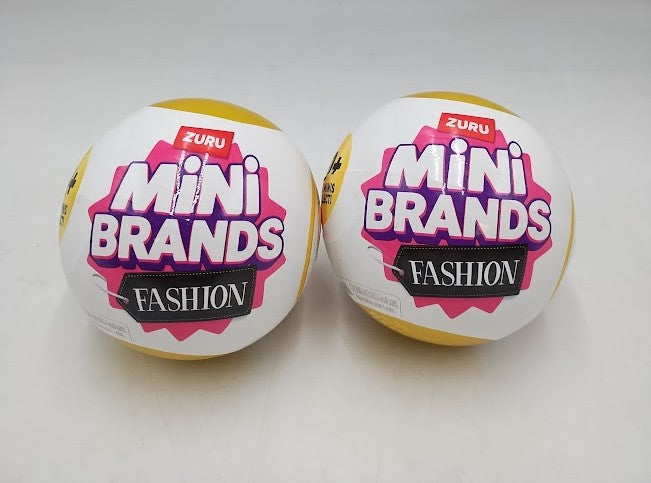 2 PACK!!! 5 Surprise Fashion Mini Brands Series 3