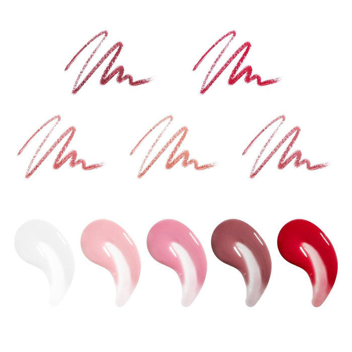 Holler and Glow Lip Liner and Gloss Set Gift Set - 10ct