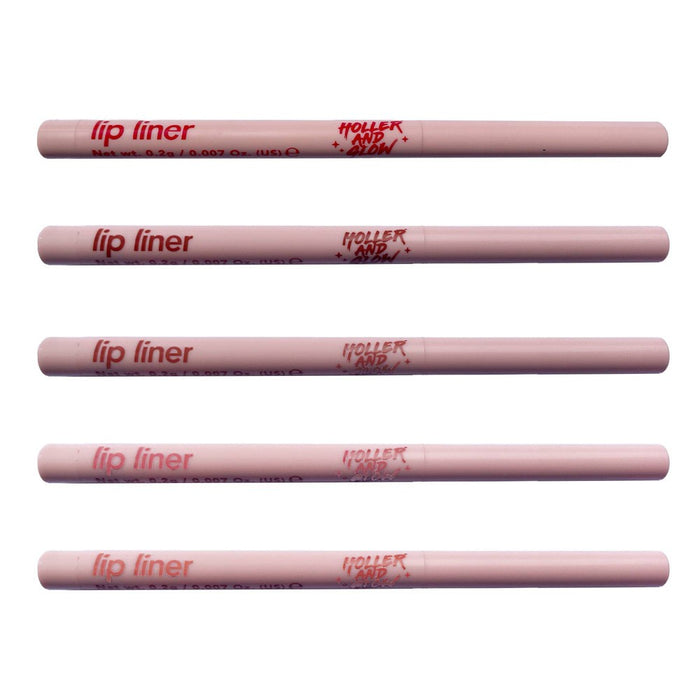 Holler and Glow Lip Liner and Gloss Set Gift Set - 10ct
