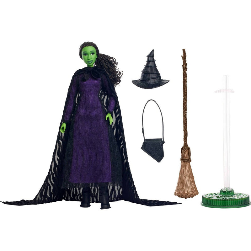 Wicked 12.7" Universal Pictures Deluxe Elphaba Fashion Doll & Accessories with Braided Hair