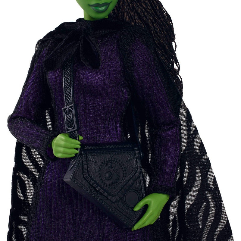 Wicked 12.7" Universal Pictures Deluxe Elphaba Fashion Doll & Accessories with Braided Hair
