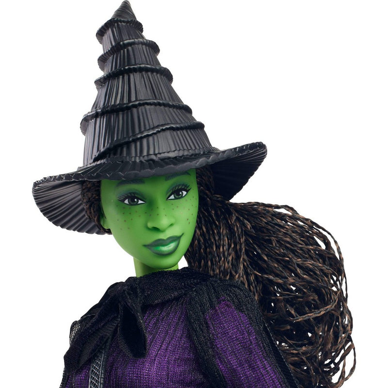 Wicked 12.7" Universal Pictures Deluxe Elphaba Fashion Doll & Accessories with Braided Hair