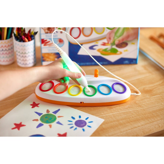 Crayola Color Wonder Magic Light Brush & Drawing Pad: Kids Painting Kit, Non-Toxic, Creative Art Set, Requires 3 AA Batteries