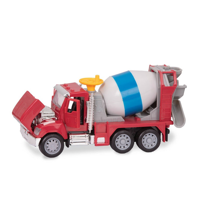 DRIVEN by Battat - Toy Cement Mixer Truck - Micro Series