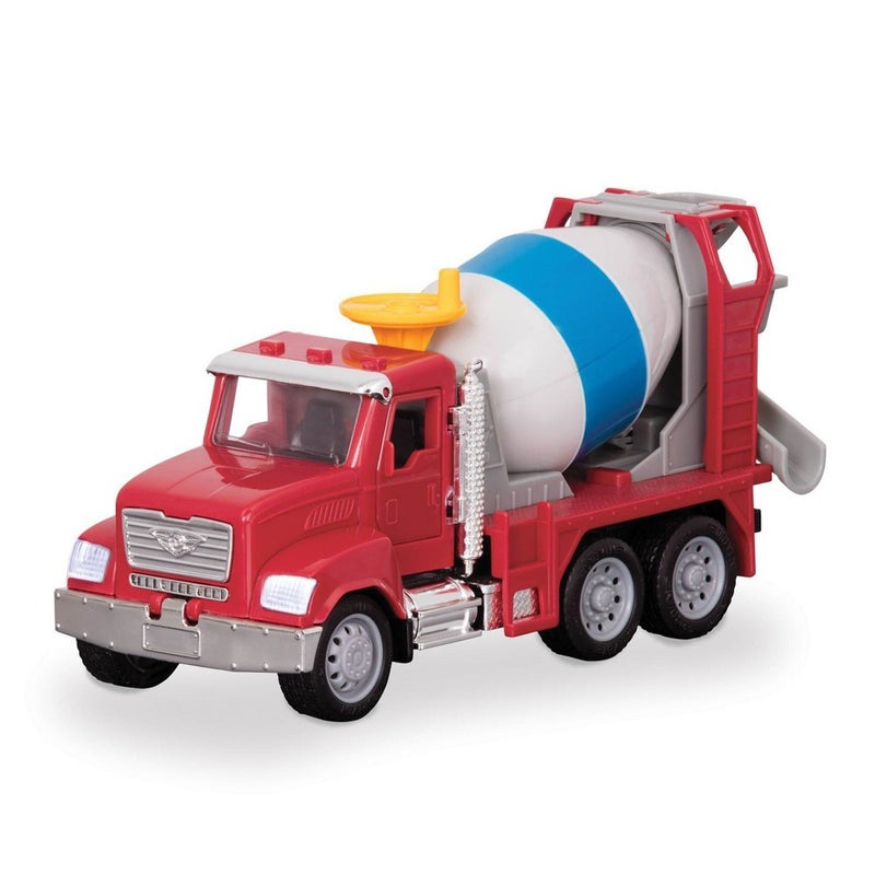 DRIVEN by Battat - Toy Cement Mixer Truck - Micro Series