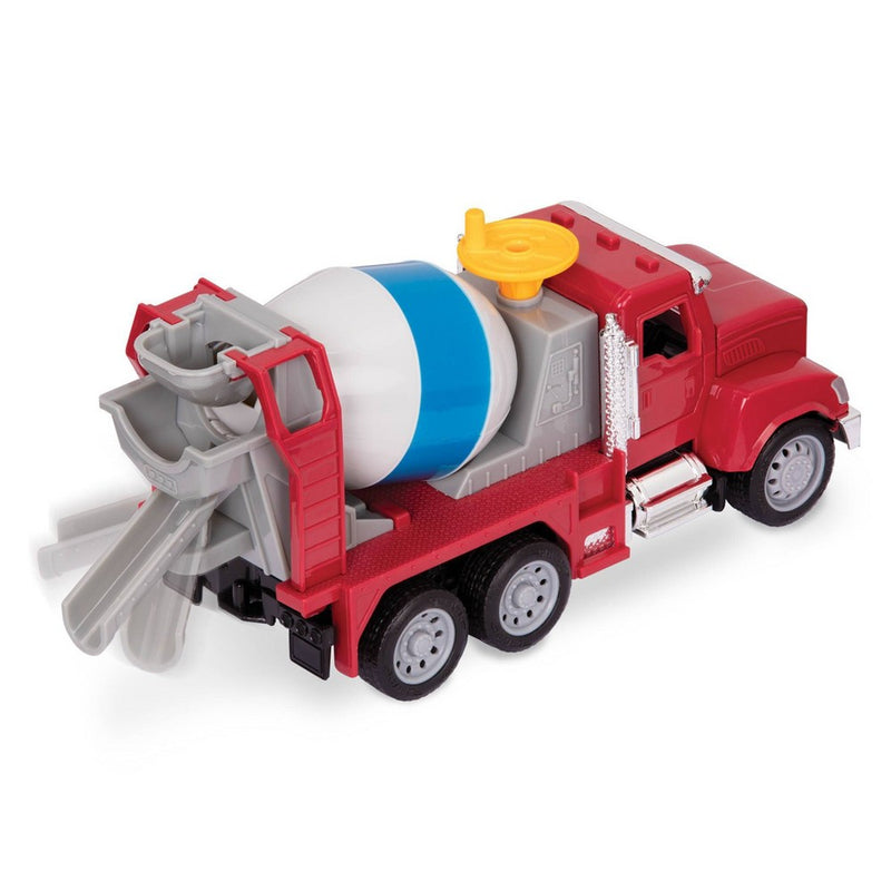 DRIVEN by Battat - Toy Cement Mixer Truck - Micro Series