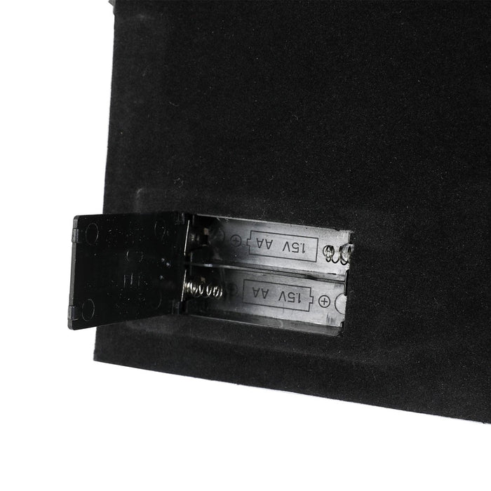 LuxenHome Holiday Snowman Christmas Tree Lighted Canvas Print White (LOCAL PICKUP ONLY)