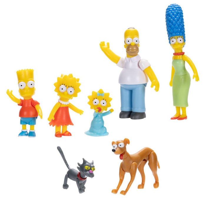 The Simpsons 2.5" Family Mini Figure Set - 7pk