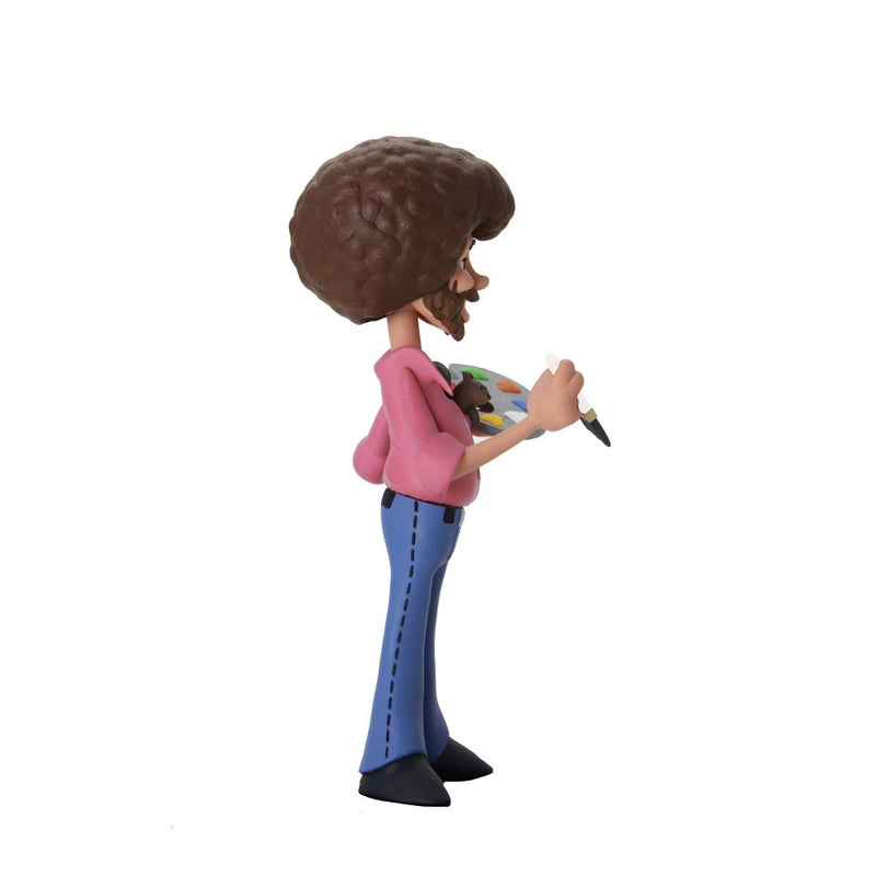 Bob Ross - 6" Scale Action Figure - Toony Classics Bob Ross with Peapod.