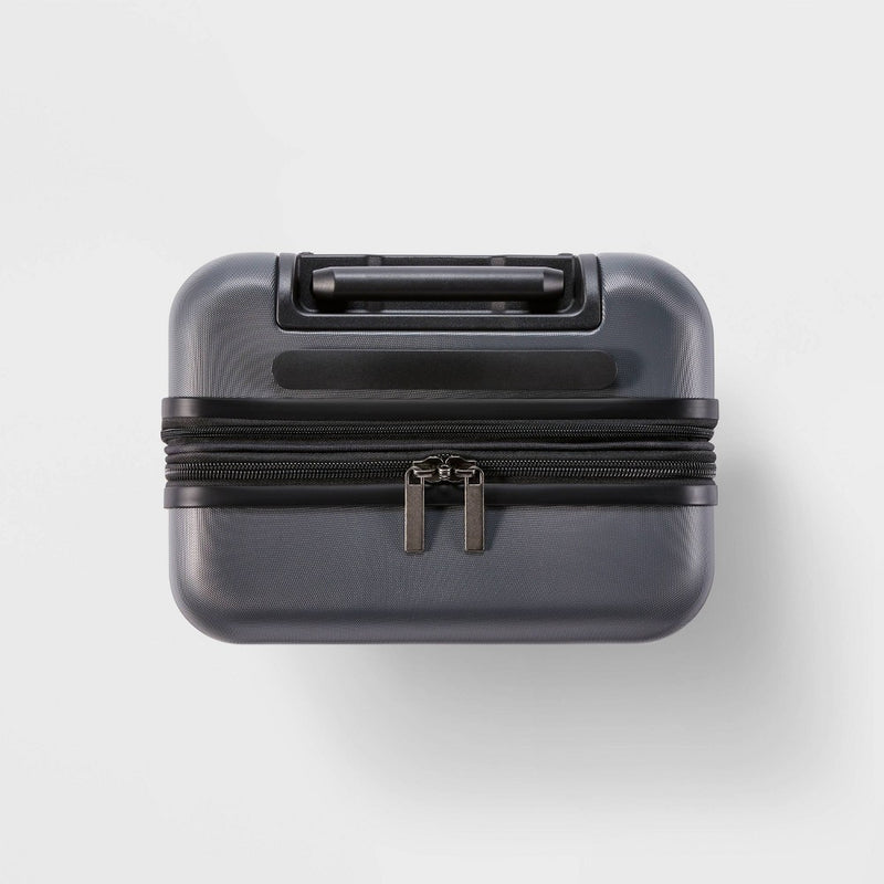 Hardside Carry On Suitcase Gray - Open Story (LOCAL PICKUP ONLY)