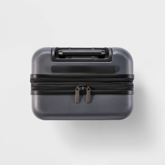 Hardside Carry On Suitcase Gray - Open Story (LOCAL PICKUP ONLY)