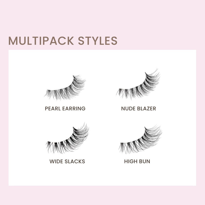KISS Products The New Natural False Eyelashes - Black - 4pr