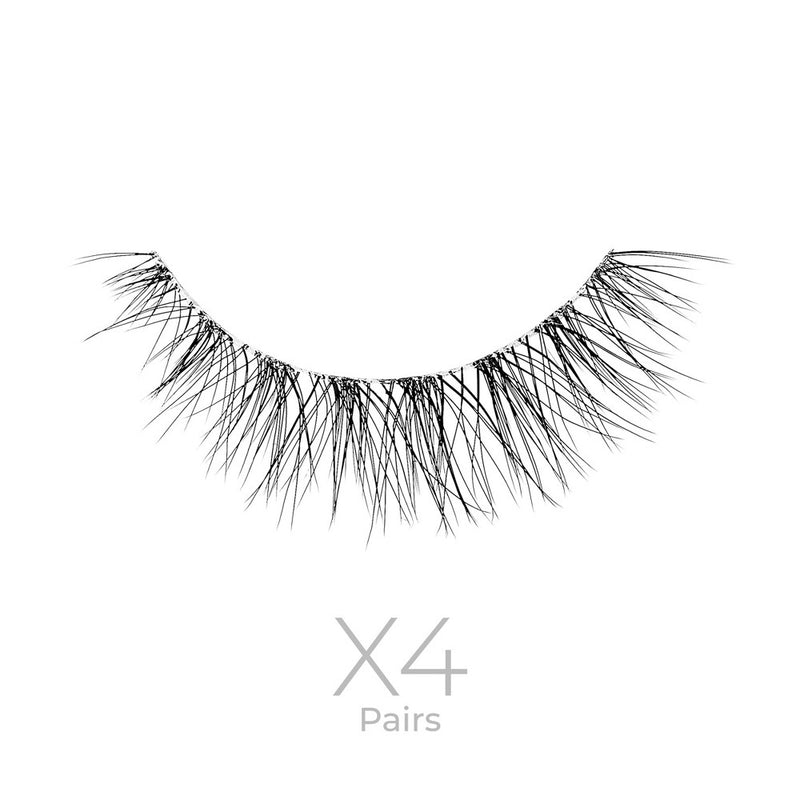 KISS Products The New Natural False Eyelashes - Black - 4pr