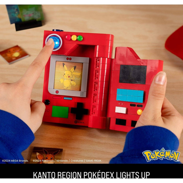 MEGA Pokemon Kanto Region Pokedex Building Kit (322Pieces) for Collectors