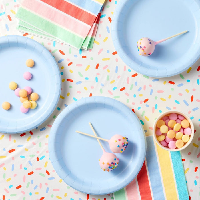 Sprinkle Print Ice Cream Social Rectangular Table Cover - Spritz