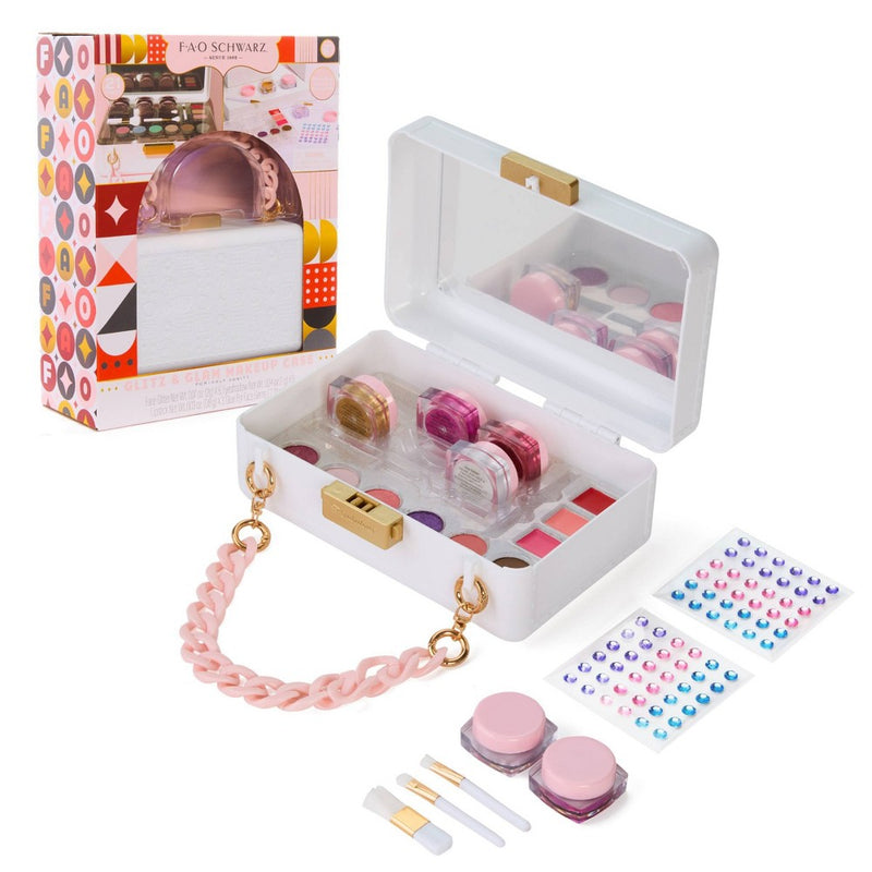FAO Schwarz Glitz & Glam Portable Vanity Girls' Makeup Case