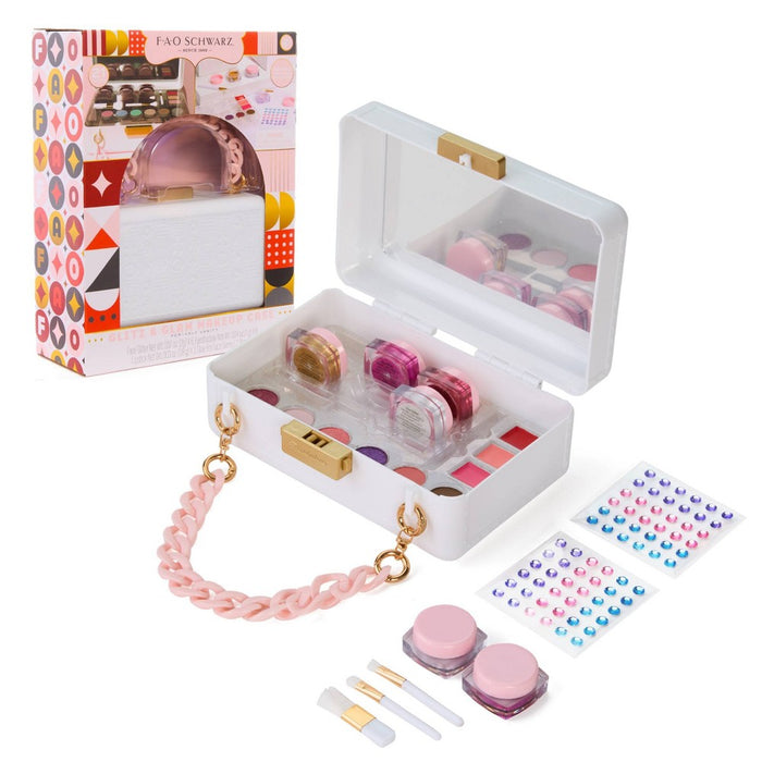 FAO Schwarz Glitz & Glam Portable Vanity Girls' Makeup Case