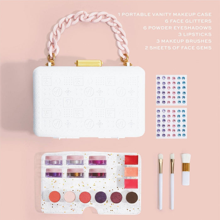 FAO Schwarz Glitz & Glam Portable Vanity Girls' Makeup Case
